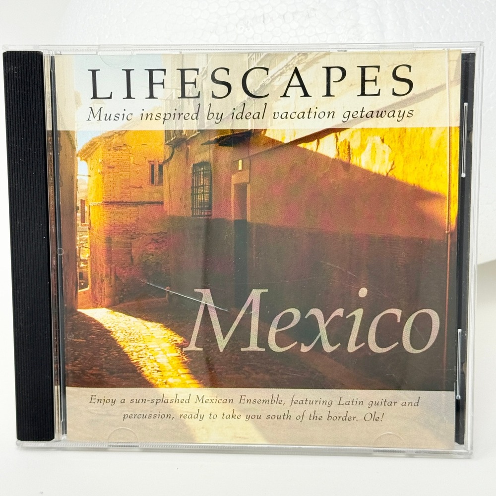 LIFESCAPES Mexico CD 1997 Experience Series Latin World Compass LN